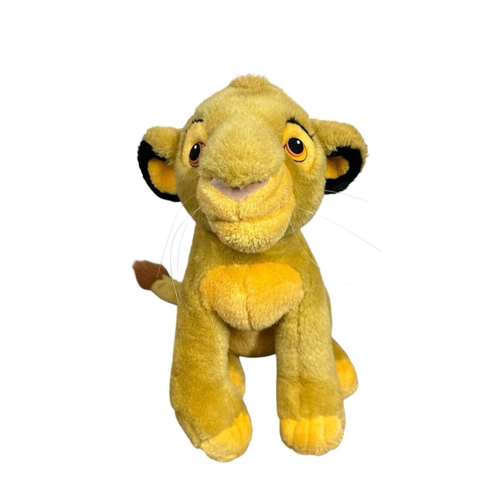 Walt Disney World Young Simba Plush Lion King 14” Stuffed Animal Toy Parks Vtg